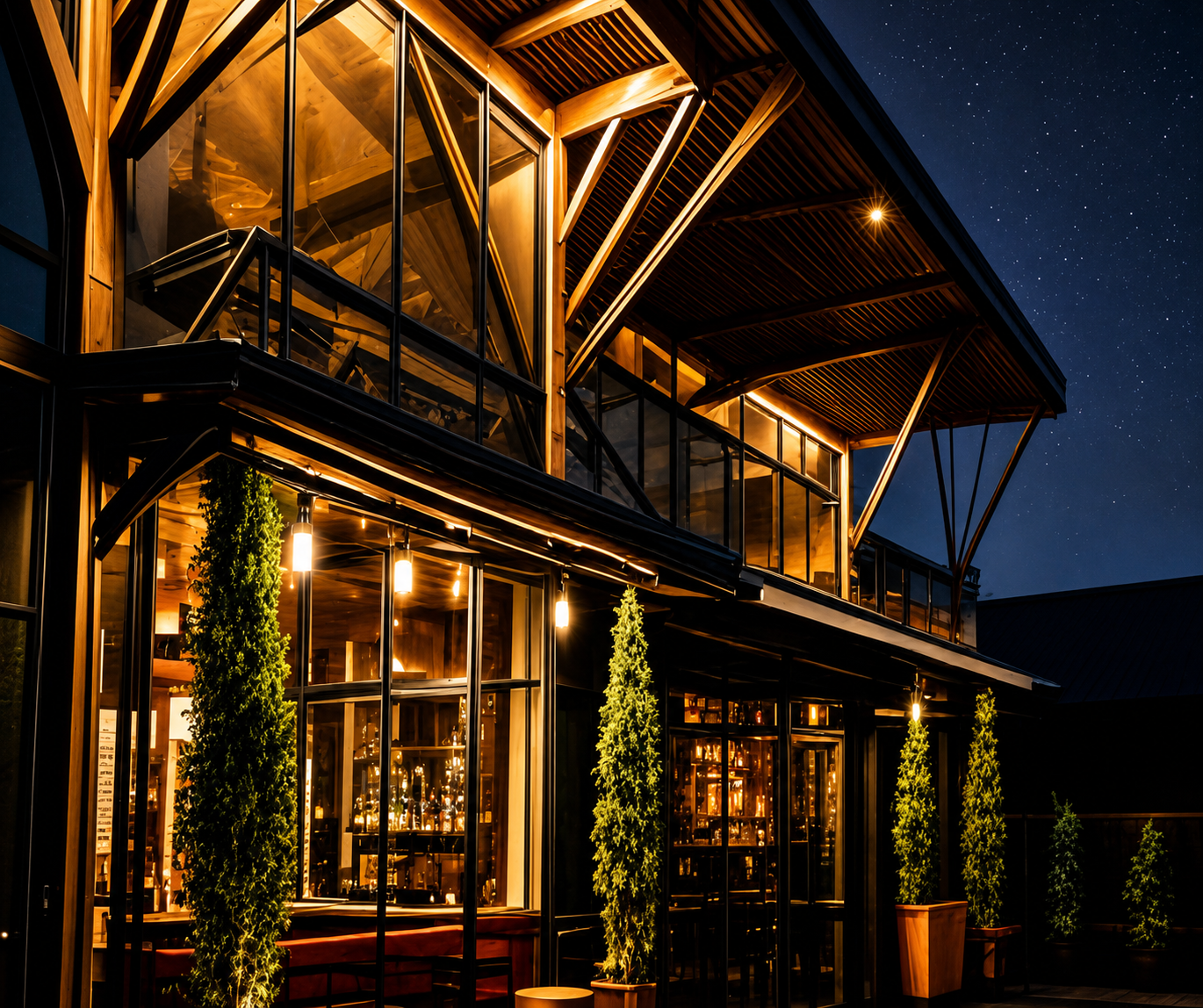Fine Dine Restaurant Interior